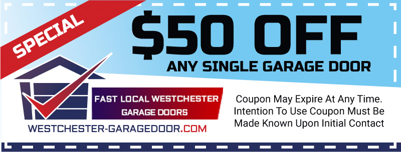 $50 off garage door repair in westchester coupon