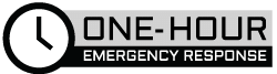 one hour response time